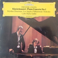Deutsche Grammophon : Zimerman - Chopin Concerto No. 1